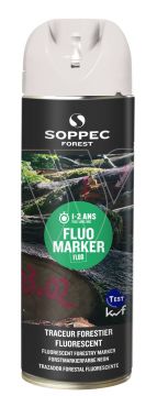 SOPPEC markeerverf Tempo marker wit fluoriserend 141600